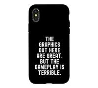 the graphics out here are great but the gameplay is Case for iPhone X/XS