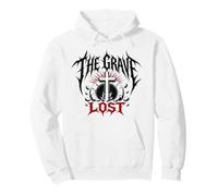 THE GRAVE LOST Christian Resurrection Cross Heavy Metal Art Pullover Hoodie