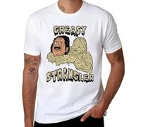 The Greasy Strangler T-Shirt Funny t Shirt Tee Shirt Men's Clothing White XXL