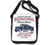 The Great American International Truck Show Big Trucks Shoulder Bag White