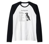 The Great Auk Raglan Baseball Tee