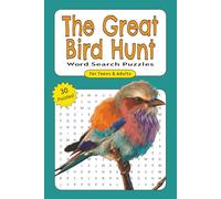 The Great Bird Hunt: A Word Search Puzzle Book: Word Search Puzzle Book of Birds, Feathers, Nests & Sky Songs (6x9 inches, 30 Puzzles) -Perfect Gift ... -Enjoy on Vacations, Holidays, & Free Time