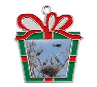 The Great Blue Heron Birds Christmas Tree Ornaments Decor Trapezoid