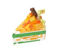 The Great British Bake-Build: 349-Piece Collectible Cake Slices Building Set | Create Showstopper Cake by Completing 7 Series | Medium Construction Blocks (Tropical Citrus Tango(292pcs))