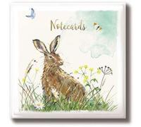 Pack of 10 Blank Notecards from The Great British Card Company - 5 Each of Two Lovely Designs - Wildlife Design
