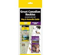 The Great Canadian Rockies Adventure Set: Map and Naturalist Guide