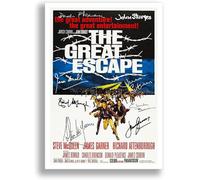 The Great Cast Signed Autograph A4 Poster Photo TV Show Series Season Framed Memorabilia Gift Ellie Fanning (A3 Poster Only)
