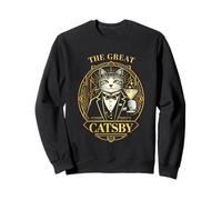 The Great Catsby Funny Cat Lovers Parody Sweatshirt