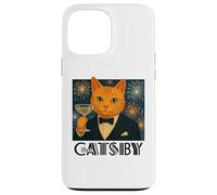 The Great Catsby - Funny Retro Cat Parody Case for iPhone 13 Pro Max