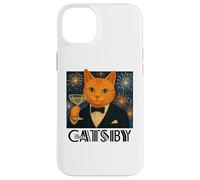 The Great Catsby - Funny Retro Cat Parody Case for iPhone 14 Plus