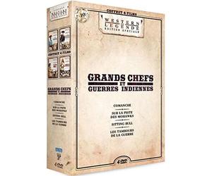 The Great Chiefs and Indian Wars - 4-DVD Boxset ( Drums Along the Mohawk / Sitting Bull / War Drums / Comanche )