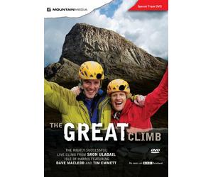 The Great Climb - live extreme climbing on Sron Uladail, Isle of Harris, Scotland. Starring Dave MacLeod and Tim Emmett. 3 DVDs. 2010