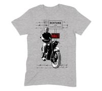 The Great Escape Featuring Steve McQueen Men's T-Shirt L/Light Grey