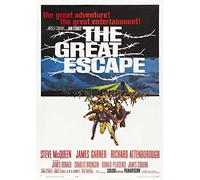 The Great Escape Steve McQueen Poster/Print/Picture Satin Photo Paper - A3-297mm x 420mm