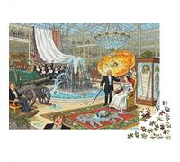 The Great Exhibition Crystal Palace Wooden Jigsaw Puzzle Waterproof 1000 Piece Puzzles for Adults Impossible Educational Games