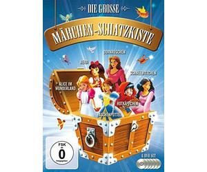The great fairy tale treasure chest (6 DVDs) new original packaging