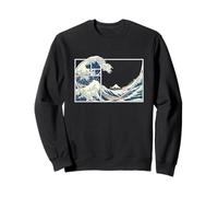 The Great Fibonacci Wave Mathematics Enthusiast Sweatshirt