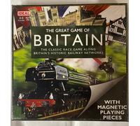 THE GREAT GAME OF BRITAIN Magnetic Travel Board Game Trains Railway NEW