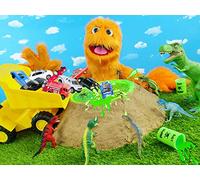 The Great Gergu and Fuzzy play with a giant slime volcano! Gergu learns a valuable lesson about sharing.