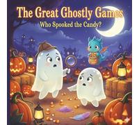 The Great Ghostly Games: Who Spooked the Candy?: A Halloween Mystery Picture Book for Kids Ages 4-8 - Includes the Full Story PLUS 20 Fun Coloring Pages for Creative Play! (Halloween Gift Edition)