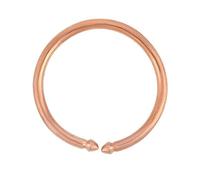The Great Indian Store Punjabi Sikh Kada, Elegant Look Heavy Kada for Men 6.50mm thick Pure Copper Kada (Free size, Pack of 1)