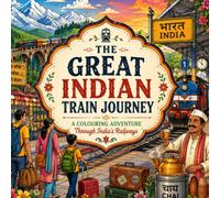 The Great Indian Train Journey: A Colouring Adventure Through India’s Railways