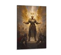 The Great King Wall Decor Poster King Giclee Canvas Prints Modern Wall Art Picture for Living Room Bedroom Home Office Modern Decor 08x12inch(20x30cm)