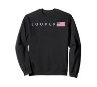 The Great Loop Looper Boating US American Flag Sweatshirt