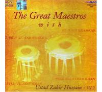 The Great Maestros with Ustad Zakir Hussain- Vol 2 (Instrumental Indian Classical Music CD by Legends)