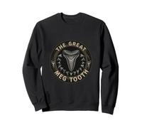 The Great Meg Tooth Shark Tooth Collector Fossil Hunter Sweatshirt