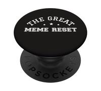 The Great Meme Reset Funny Gen Z Throwback Nostalgia Less AI PopSockets Adhesive PopGrip