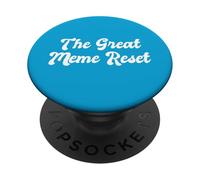 The Great Meme Reset Nostalgia Throwback Funny Gen Z No AI PopSockets Adhesive PopGrip