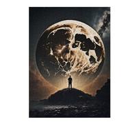 The Great Moon Reach Artistic Jigsaw Puzzle for Adults, 500 PCS