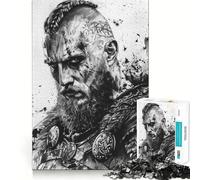 The Great Nordic Warrior Jigsaw Puzzle for Adults 1000 Pieces Think Smart Toy Home Enjoy Accurate Cut Wall Art Decor (38x26cm)