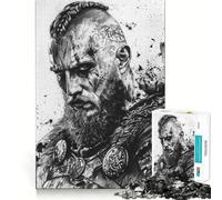 The Great Nordic Warrior Jigsaw Puzzles 1000 Pieces for Adults Think Smart Toy Indoor Play Accurate Cut Lovely Gift (50x75cm)