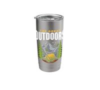 The Great Outdoors Funny Camping Stainless Steel Insulated Tumbler