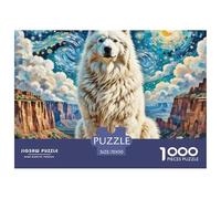 The Great Pyrenees, 1000-piece Puzzle, Leisure And Mental Challenge in One, Perfect for Collectors Or Art Lovers, Suitable for Ages 10+, Pet, 70x50cm/1000pcs