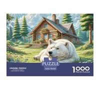 The Great Pyrenees 1000 Pieces Jigsaw Puzzles Engaging Educational Games Jigsaw Puzzle Beautiful Decoration for Gifts 70x50cm/1000pcs