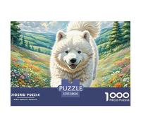 The Great Pyrenees 1000 Pieces Jigsaw Puzzles Engaging Educational Games Jigsaw Puzzle Home Decoration for Adults & Families 38x26cm/1000pcs