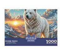 The Great Pyrenees 1000 Pieces Jigsaw Puzzles Engaging Home Decoration Jigsaw Puzzle Home Decoration for Adults & Families 38x26cm/1000pcs