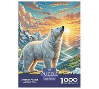 The Great Pyrenees 1000 Pieces Premium Jigsaw Age 12+ Cool Collage Effect, Home Decoration, Educational, Challenging 70x50cm/1000pcs