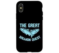 The Great Salmon Quest Salmon Fishing Case for iPhone X/XS
