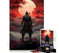 The Great Samurai 1000 Piece Jigsaw Puzzle for Teenagers Smart Game Relaxed Mind Pattern Assembly Santa Wish List (38x26cm)