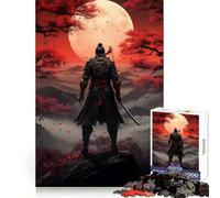 The Great Samurai 1000 Piece Jigsaw Puzzles for Adults Jigsaw Memory Lift Slow Enjoy Image Assembly Creative Gift (50x75cm)