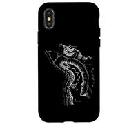 The Great Serpent Mound Ancient Vintage Geoglyph Case for iPhone X/XS