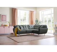 The Great Sofa Company Ailis 2 Corner 1 Faro Slate in Dark Grey The Great Sofa Company Dark Grey
