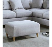 The Great Sofa Company Brentwood Footstool - Ashen