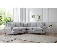 The Great Sofa Company Ezra 2 Corner 2 Manhattan Ice in Light Grey The Great Sofa Company Light Grey