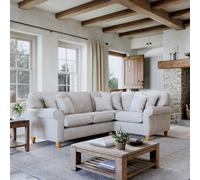 The Great Sofa Company Flora 2 Corner 1 Sofa Glory Pearl in Light Beige The Great Sofa Company Light Beige