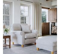 The Great Sofa Company Flora Armchair Glory Pearl in Light Beige The Great Sofa Company Light Beige